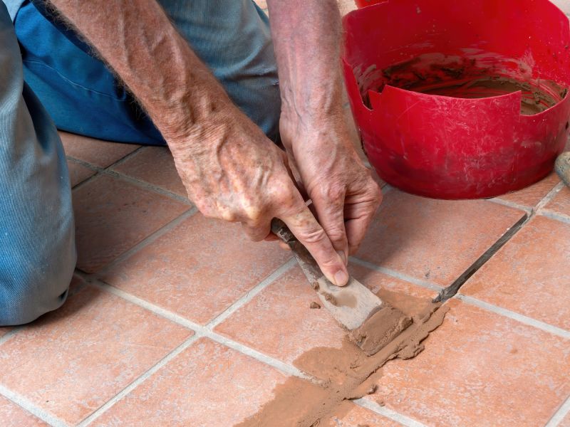 Tile Repair Work